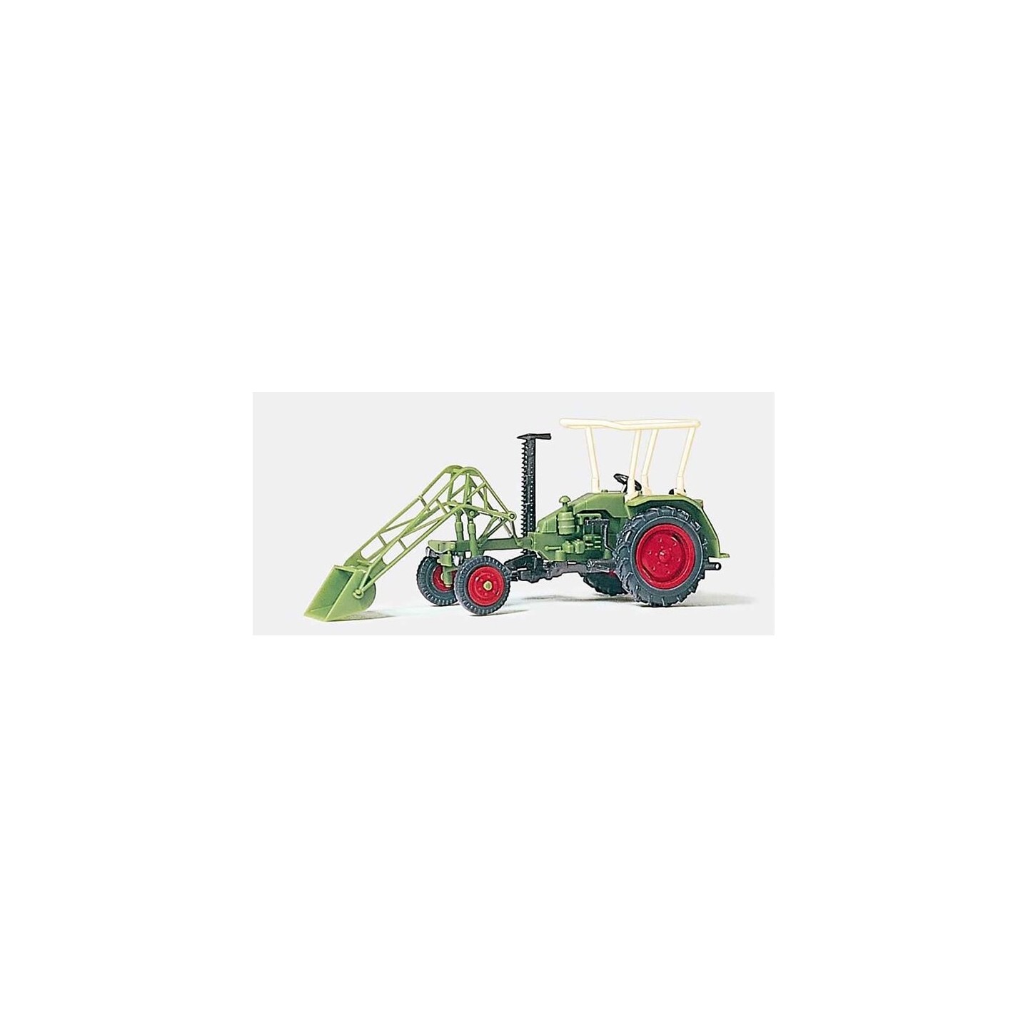 TRACTOR CON PALA PREISER 17928 ESCALA 1/87