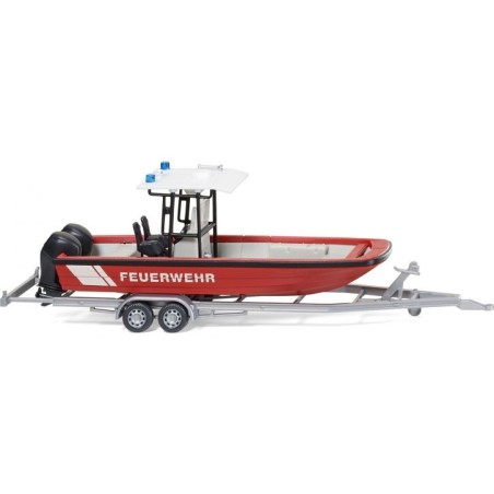 LANCHA FEUERWEHR BOMBEROS WIKING 009547 ESCALA 1/87