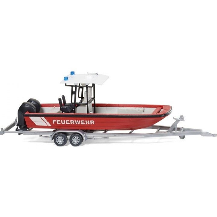 LANCHA FEUERWEHR BOMBEROS WIKING 009547 ESCALA 1/87