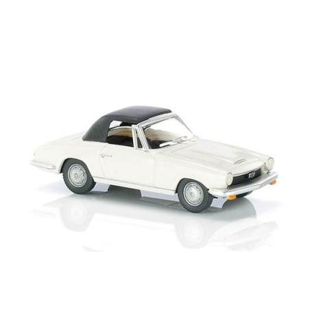 GLAS 1600 GT CABRIO BLANCO WIKING 018699 ESCALA 1/87