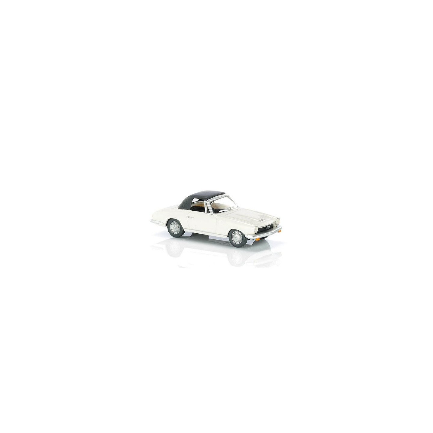 GLAS 1600 GT CABRIO BLANCO WIKING 018699 ESCALA 1/87