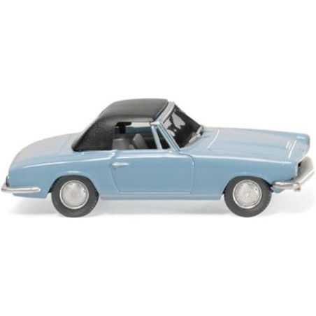 BMW 1600 GT CABRIO AZUL WIKING 018749 ESCALA 1/87
