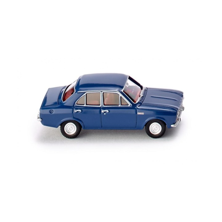 FORD ESCORT 2 PUERTAS AZUL WIKING 020304 ESCALA 1/87