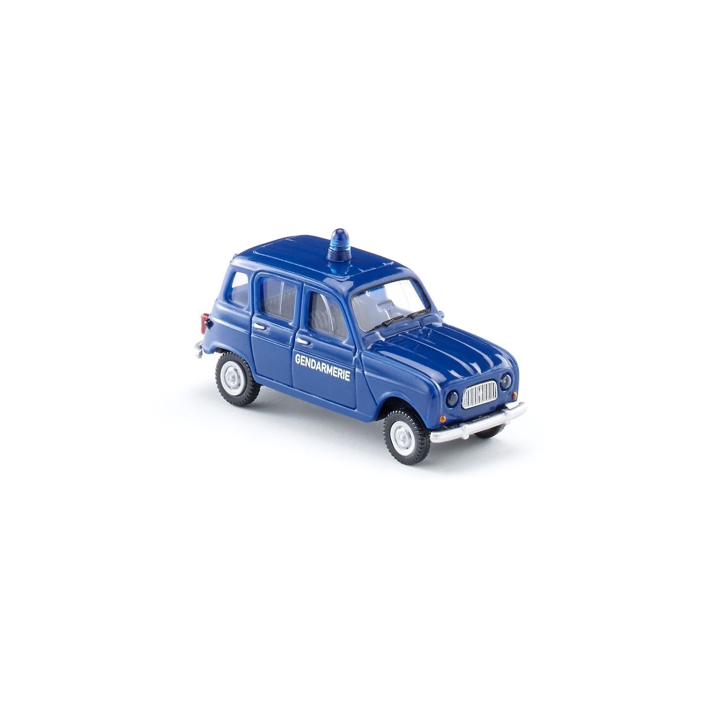 RENAULT R4 GENDARMERIE AZUL POLICIA FRANCESA WIKING 022404 ESCALA 1/87