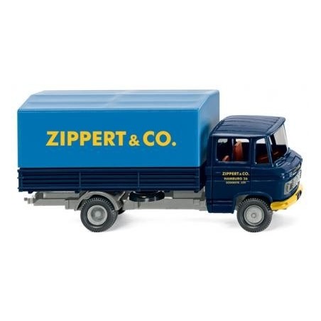 CAMIÓN MERCEDES L 408 FLATBED ZIPPERT" WIKING 027101 ESCALA 1/87"