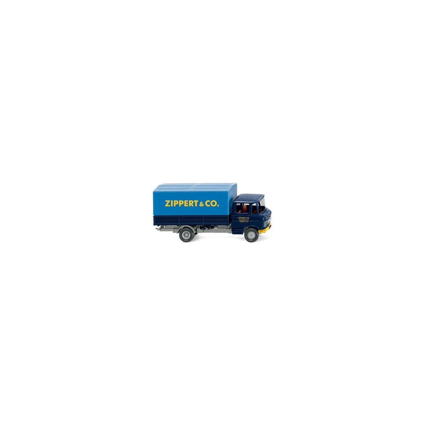 CAMIÓN MERCEDES L 408 FLATBED ZIPPERT" WIKING 027101 ESCALA 1/87"