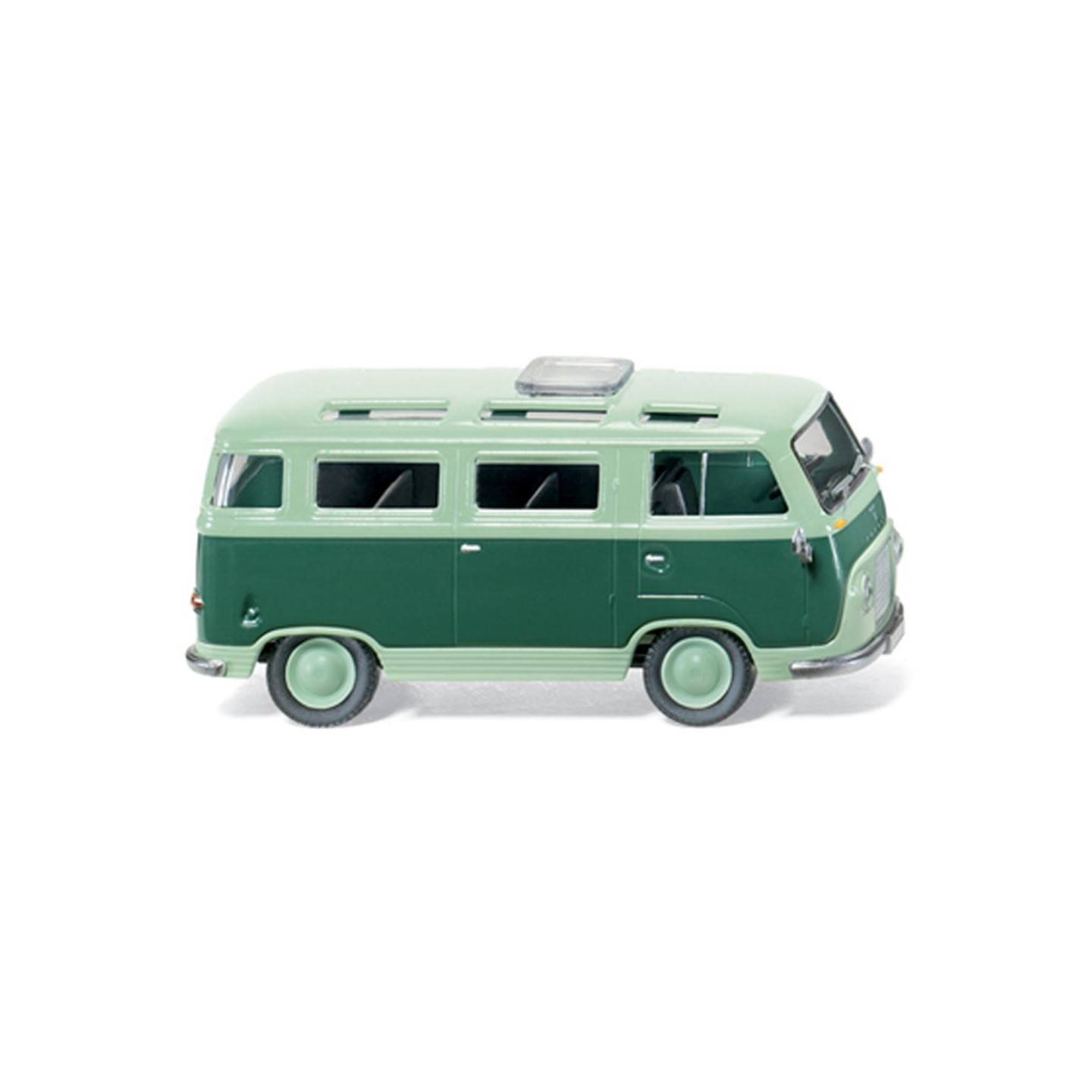 FORD TRANSIT PANORAMA-BUS VERDE WIKING 028999 ESCALA 1/87