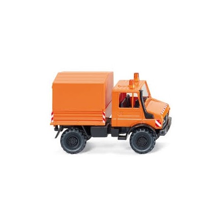 UNIMOG U 1700 VEHÍCULO MUNICIPAL WIKING 037402 ESCALA 1/87