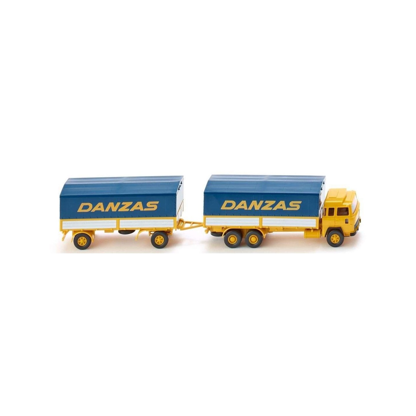 CAMIÓN CON REMOLQUE MAGIRUS 235 D DANZAS WIKING 047501 ESCALA 1/87