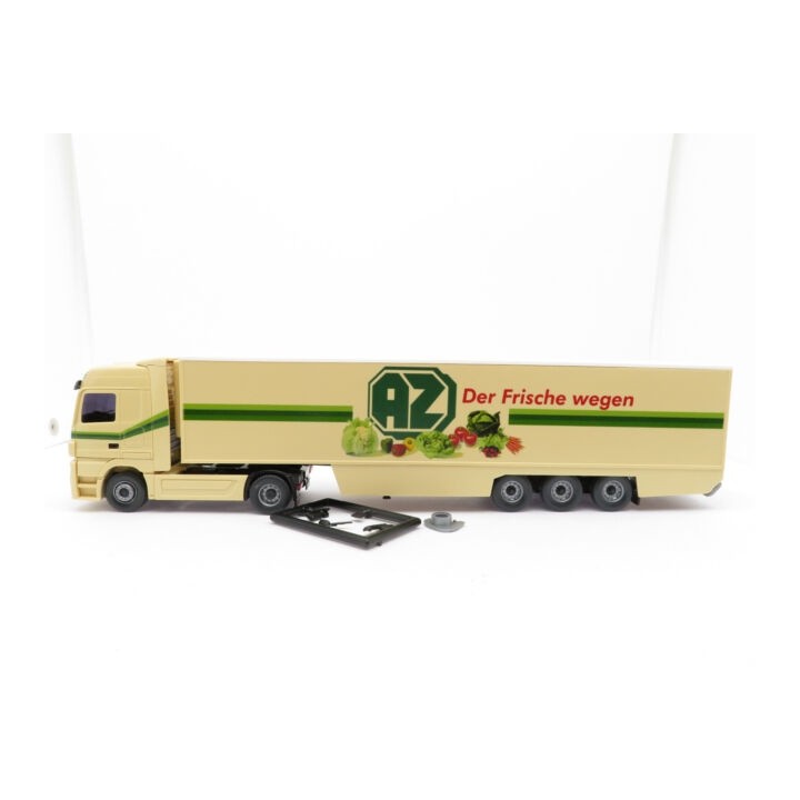 MERCEDES ACTROS AZ REFRIGERADO WIKING 05280448 ESCALA 1/87