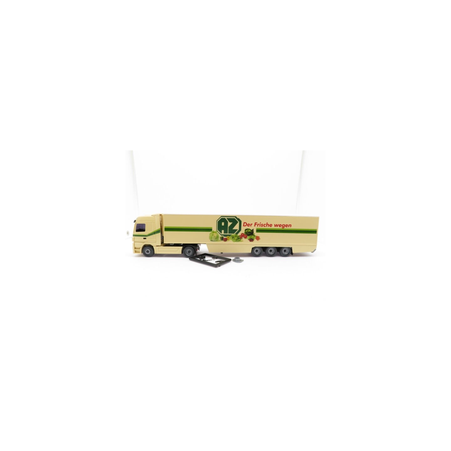MERCEDES ACTROS AZ REFRIGERADO WIKING 05280448 ESCALA 1/87