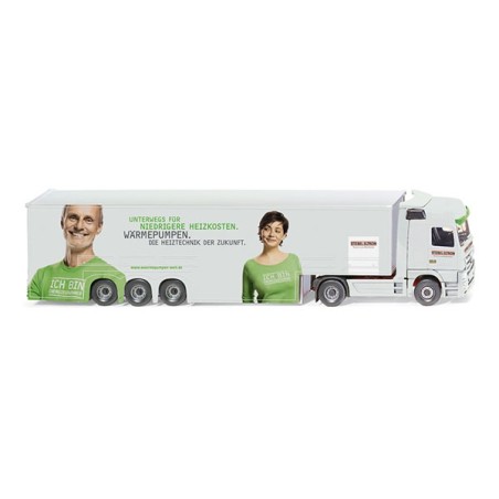 CAMIÓN MERCEDES ACTROS GRAN VOLUMEN STIEBEL ELTRON" WIKING 05290446 ESCALA 1/87"