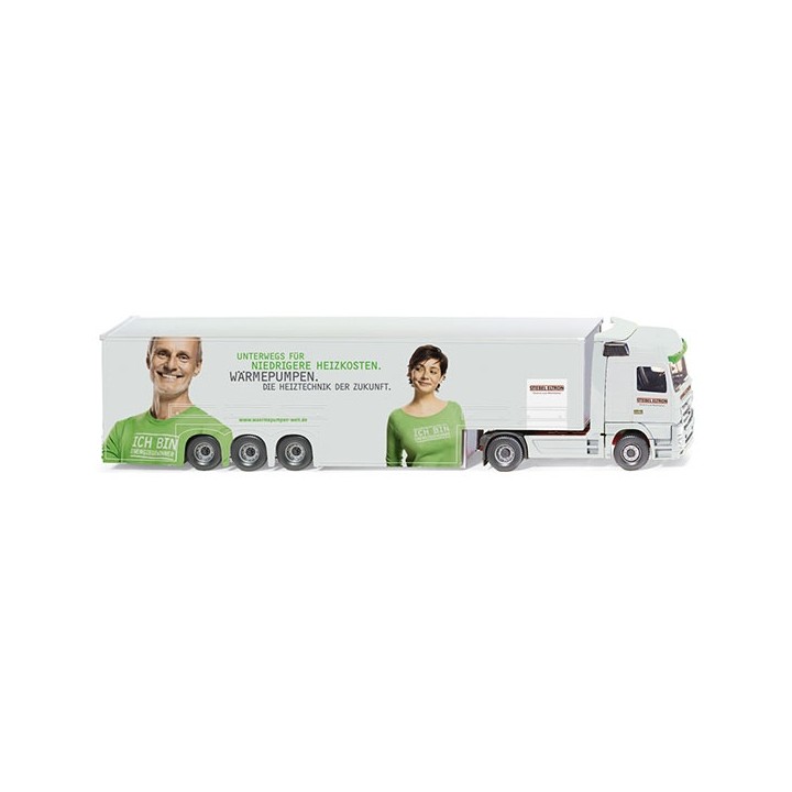 CAMIÓN MERCEDES ACTROS GRAN VOLUMEN STIEBEL ELTRON" WIKING 05290446 ESCALA 1/87"