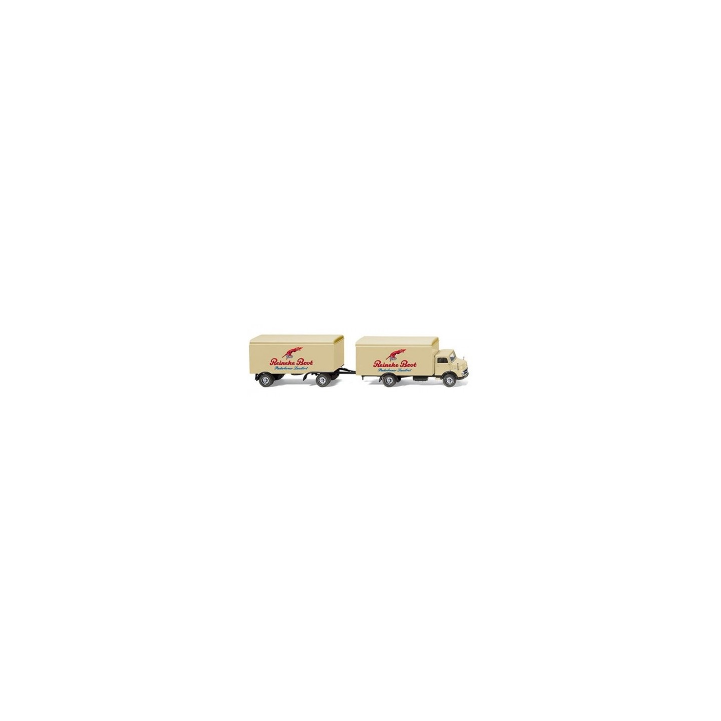 CAMIÓN CON REMOLQUE MERCEDES L1113 REINEKE BROT" WIKING 08524040 ESCALA 1/87"