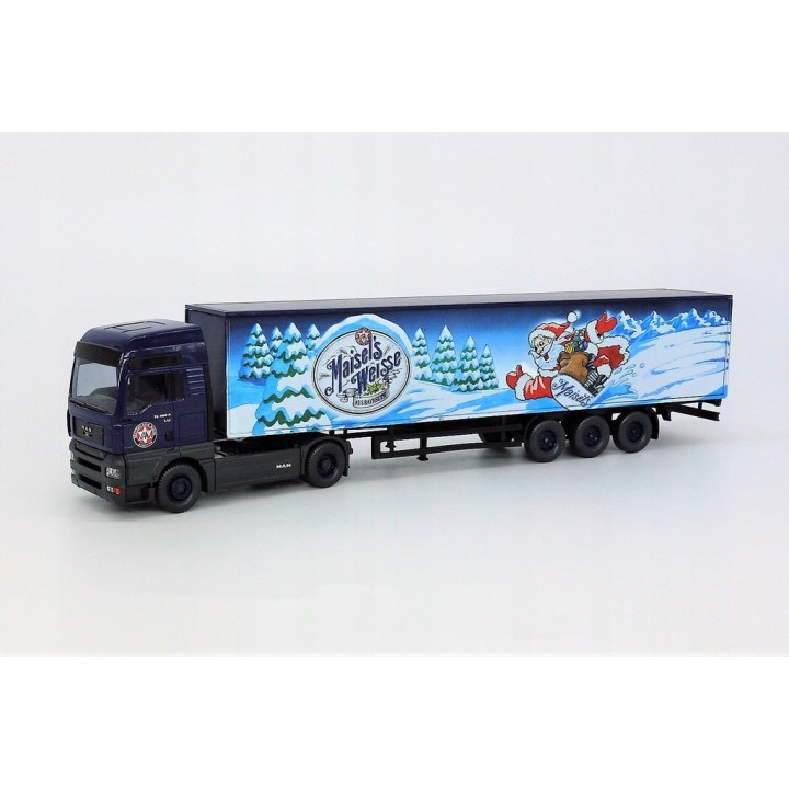 CAMIÓN MAN TG-A XXL MAISELS WEISSE WIKING 5380655 ESCALA 1/87