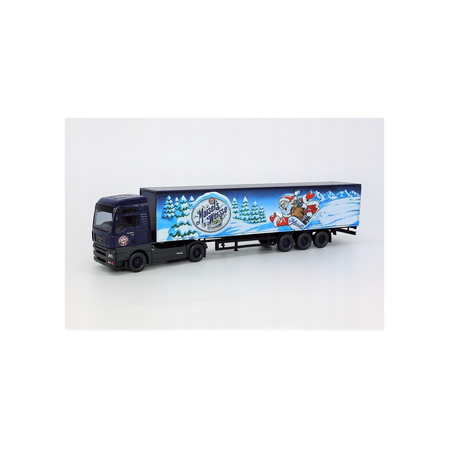 CAMIÓN MAN TG-A XXL MAISELS WEISSE WIKING 5380655 ESCALA 1/87