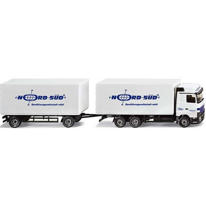 CAMIÓN MERCEDES-BENZ ACTROS NORD SÜD" WIKING 5990542 ESCALA 1/87"
