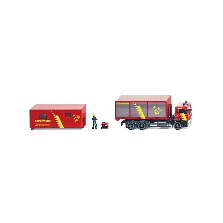 SET DE BOMBEROS CAMIÓN MAN WIKING 6250343 ESCALA 1/87