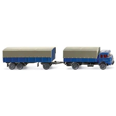 CAMIÓN CON REMOLQUE KRUPP 806 1964-1968 WIKING 7991538 ESCALA 1/87