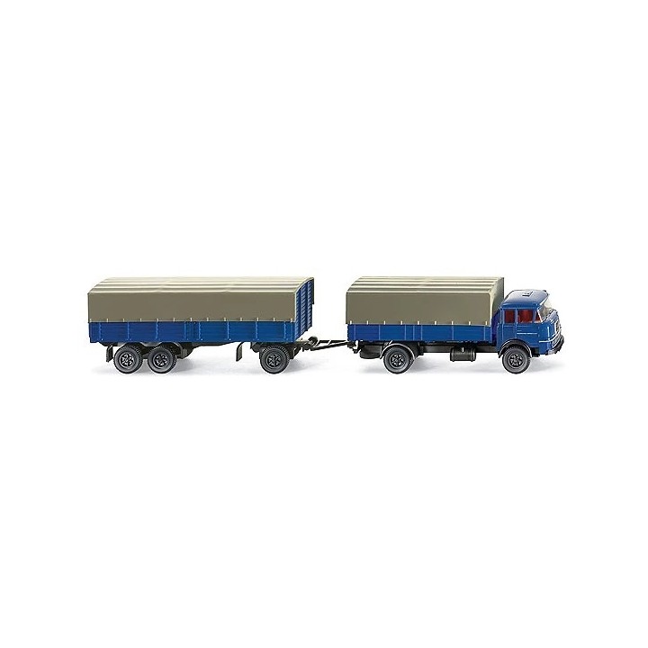 CAMIÓN CON REMOLQUE KRUPP 806 1964-1968 WIKING 7991538 ESCALA 1/87