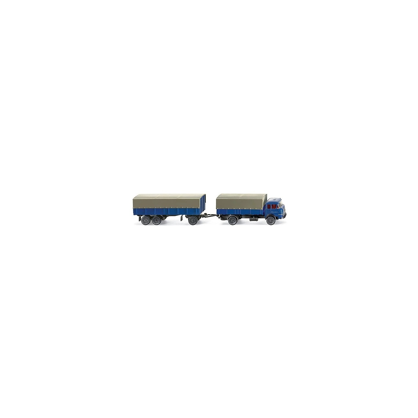 CAMIÓN CON REMOLQUE KRUPP 806 1964-1968 WIKING 7991538 ESCALA 1/87