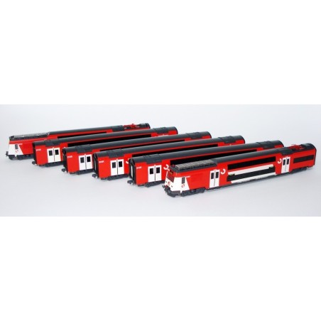 AUTOMOTOR ELÉCTRICO UT-450 RENFE OPERADORA DECORACIÓN CERCANÍAS IHT004 ESCALA N