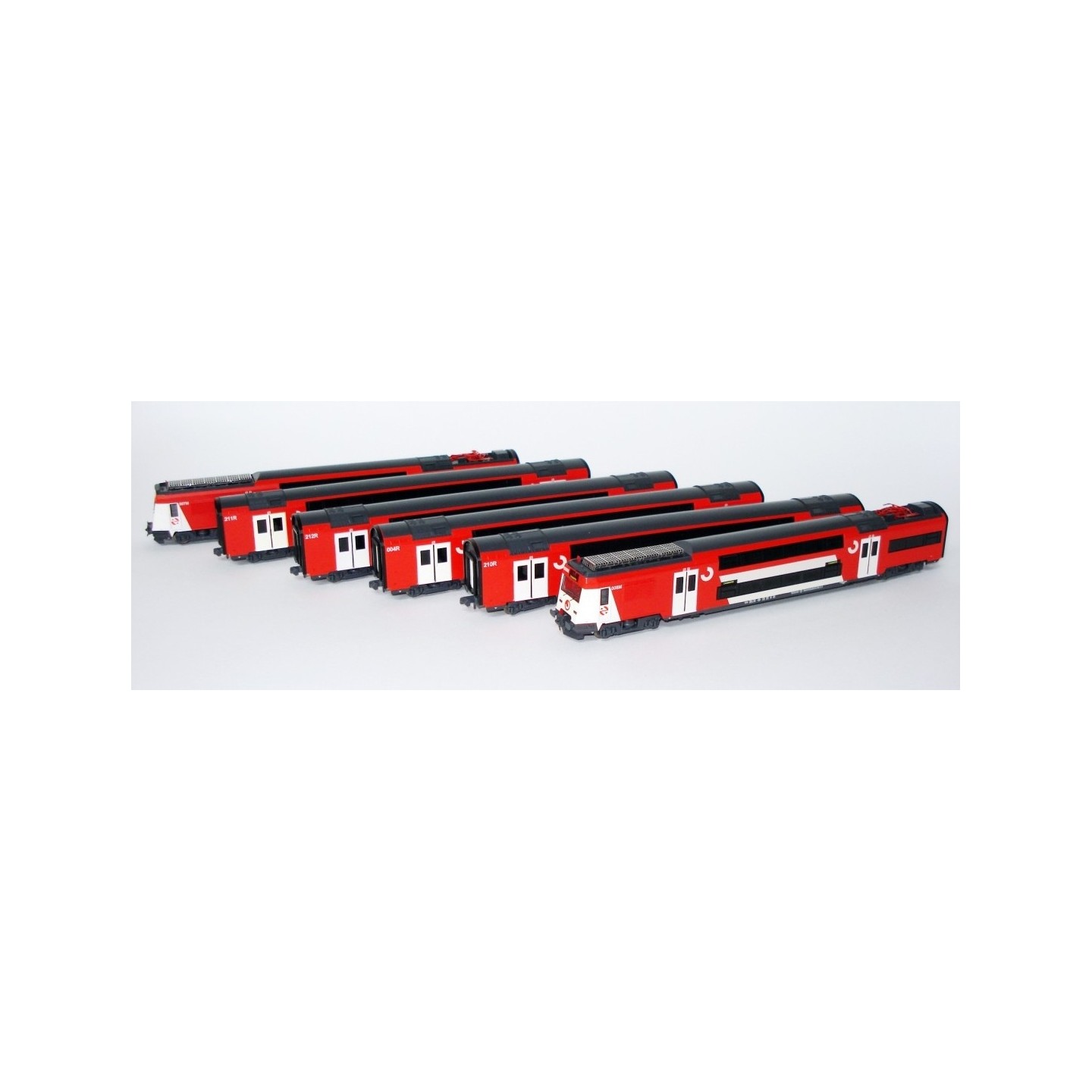 AUTOMOTOR ELÉCTRICO UT-450 RENFE OPERADORA DECORACIÓN CERCANÍAS IHT004 ESCALA N