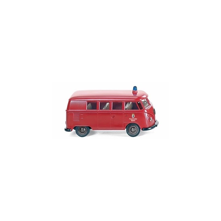 VOLKSWAGEN T1 BOMBEROS DE BERLÍN (1963-67) WIKING 8611028 ESCALA 1/87