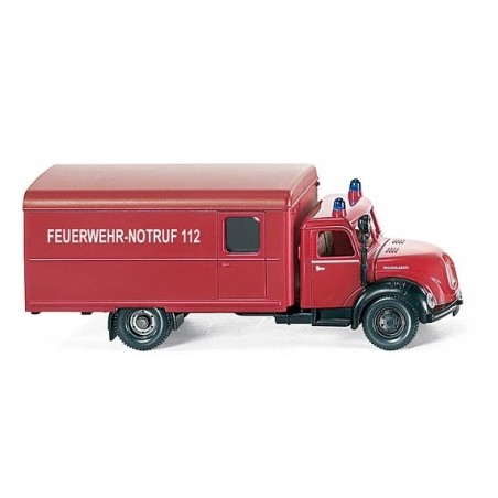CAMIÓN DE BOMBEROS MAGIRUS MERCUR (1956-61) WIKING 8611134 ESCALA 1/87