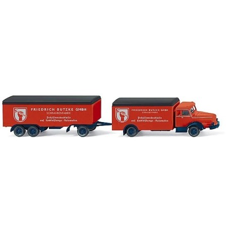 CAMIÓN DE BOMBEROS KRUPP TITÁN (1950-54) WIKING 8913741 ESCALA 1/87