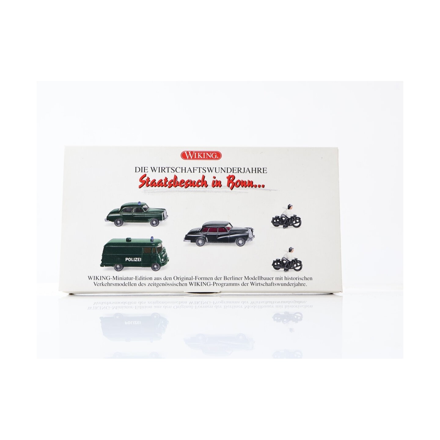 SET 5 VEHÍCULOS POLICIA WIKING 9905448 ESCALA 1/87