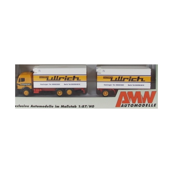 CAMIÓN MERCEDES ULLRICH" AMW 70101 ESCALA 1/87"