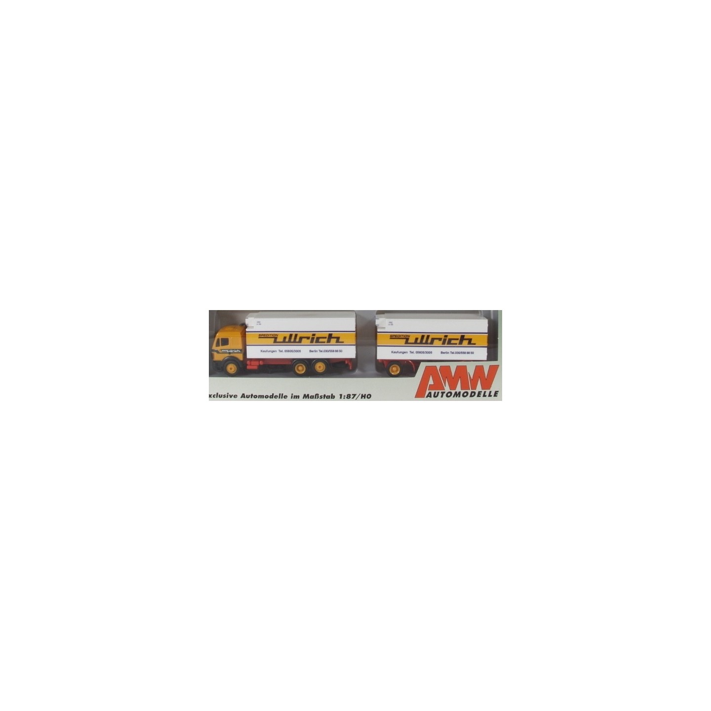 CAMIÓN MERCEDES ULLRICH" AMW 70101 ESCALA 1/87"