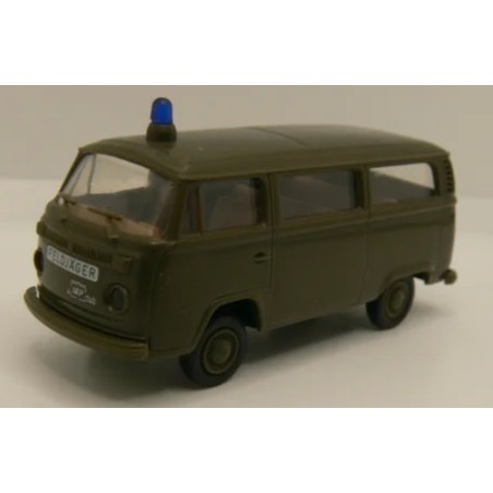 VOLKSWAGEN T2 MILITAR FELDJAGER BREKINA 33190 ESCALA 1/87