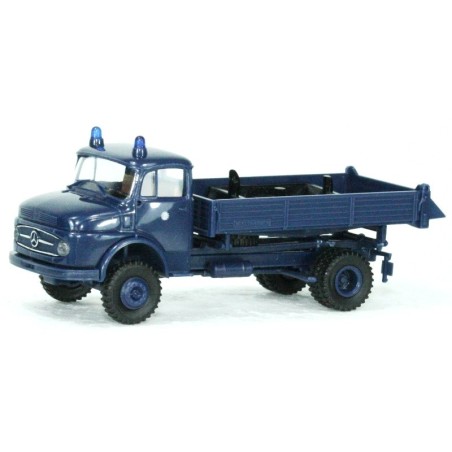 MERCEDES 322 POLICIA DE BERLÍN BREKINA 47002 ESCALA 1/87
