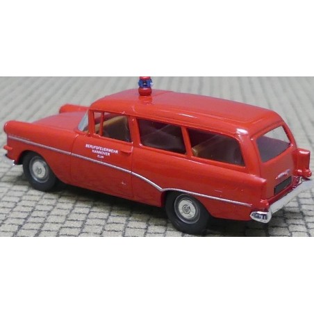 OPEL REKORD P1 CARAVAN BOMBEROS BREKINA 20022 ESCALA 1/87