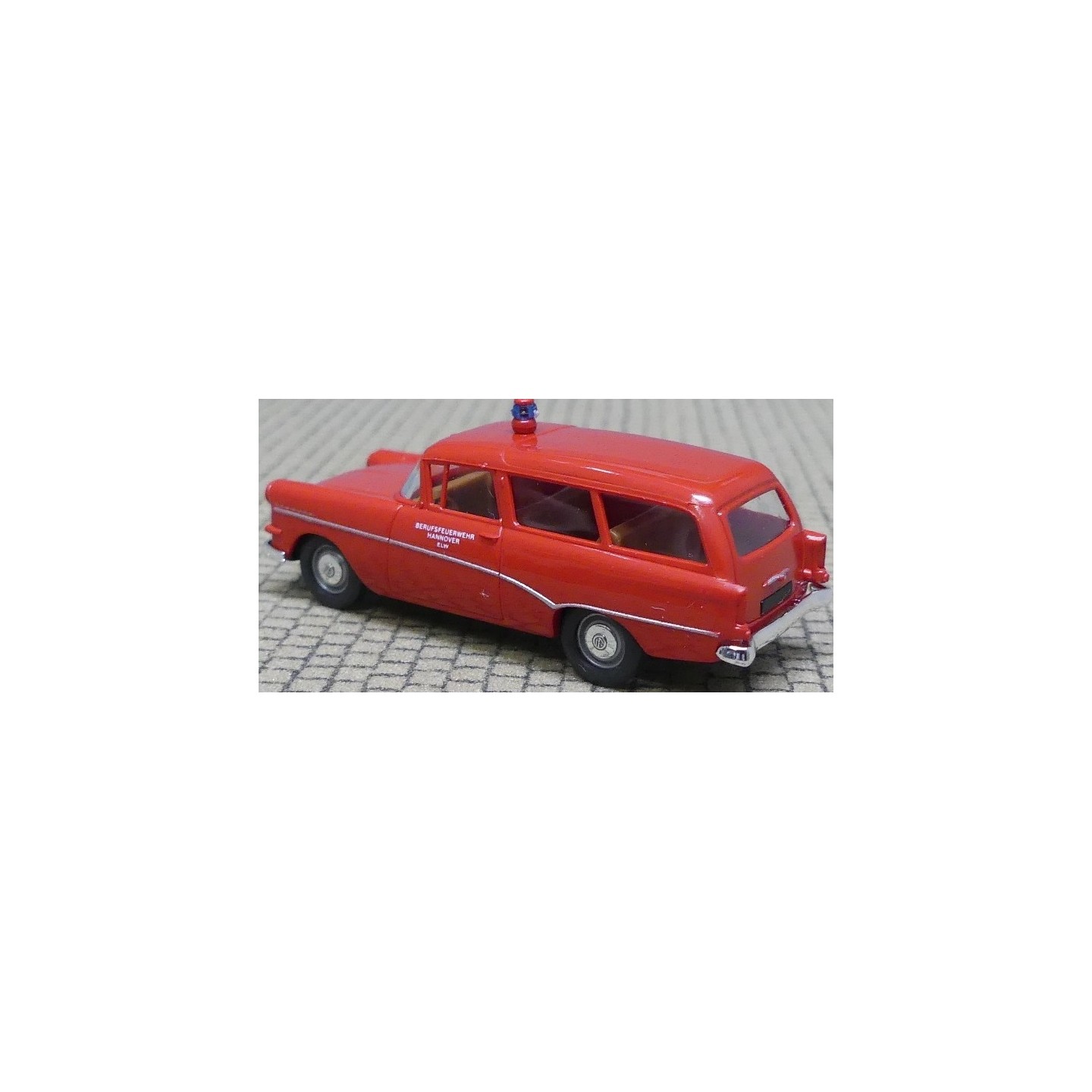 OPEL REKORD P1 CARAVAN BOMBEROS BREKINA 20022 ESCALA 1/87