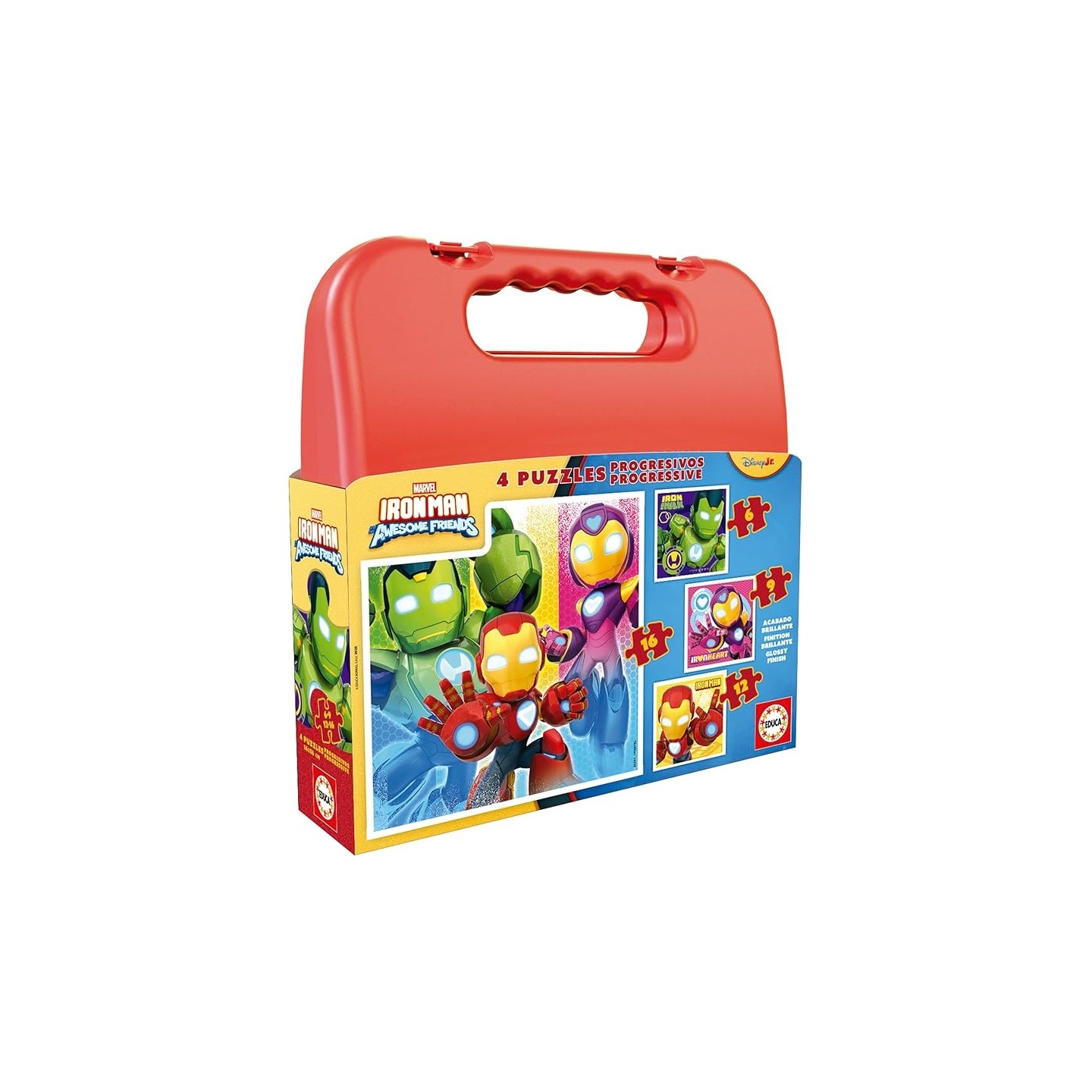 PUZZLE PROGRESIVO IRONMAN Y SUS AMIGOS EDUCA 20344