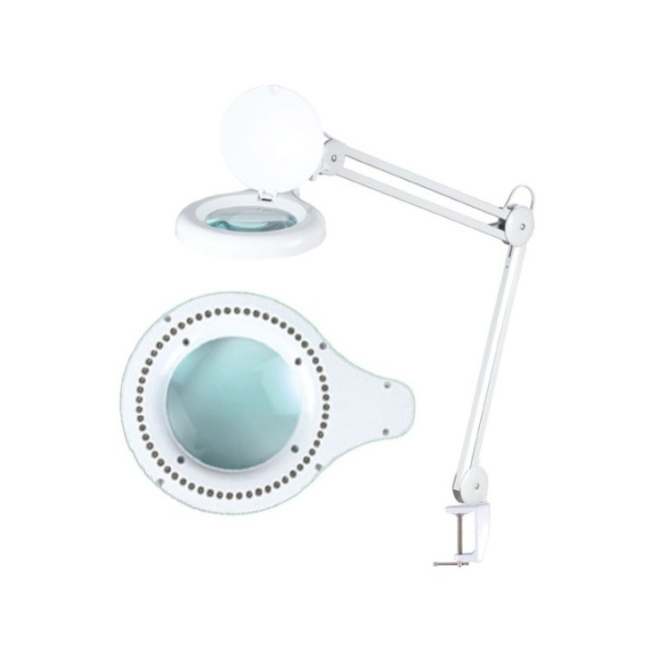 LUPA FLEXO CON LUZ LED Y 5 DIOPTRIAS DISMOER 19526