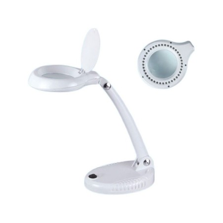 LUPA SOBREMESA CON 40 LEDs DISMOER 19402