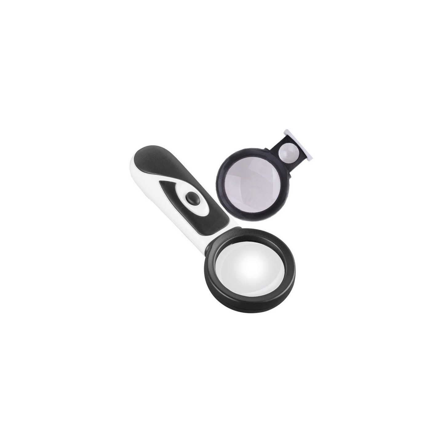 LUPA DE MANO DE DOBLE AUMENTO CON LED DISMOER 19204