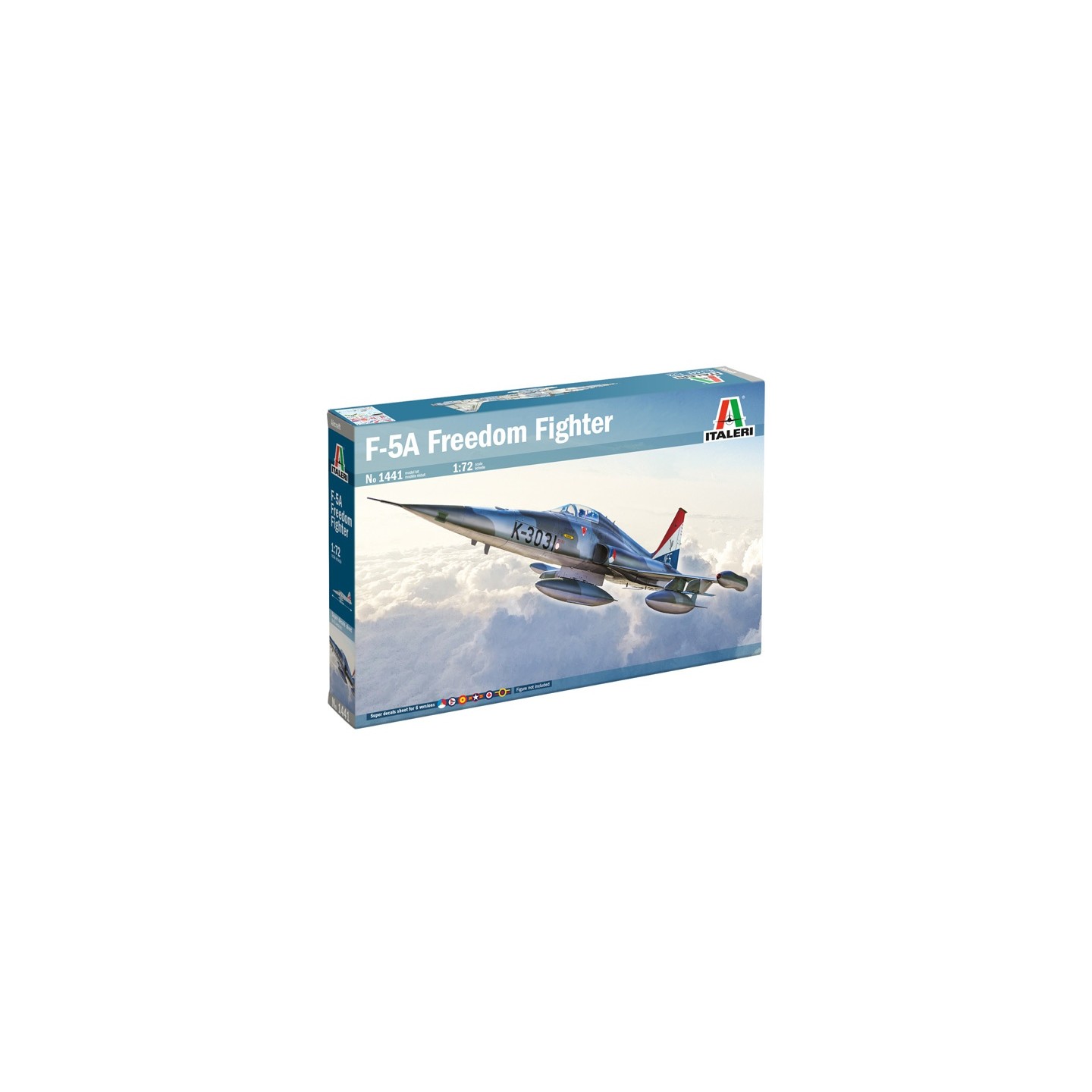 F-5A FREEDOM FIGHTER ITALERI 1441 ESCALA 1/72