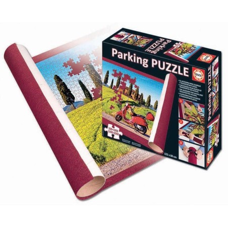 TAPETE ENROLLABLE PARA GUARDAR Y TRANSPORTAR PUZZLES EDUCA 17194