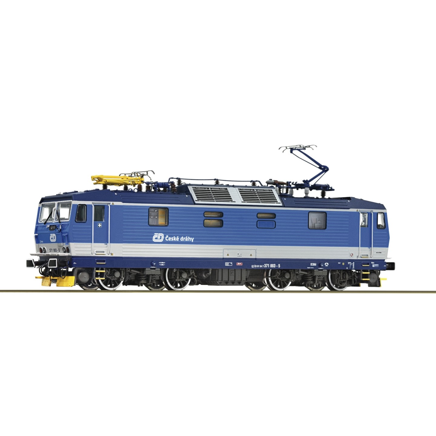 LOCOMOTORA ELÉCTRICA 371.003-5, CD CON SONIDO ROCO 71228 ESCALA H0