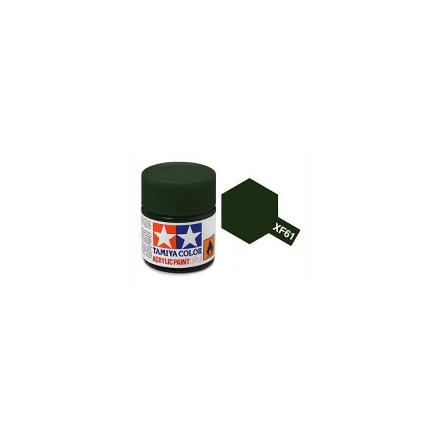 VERDE OSCURO MATE XF-61 TAMIYA 81761