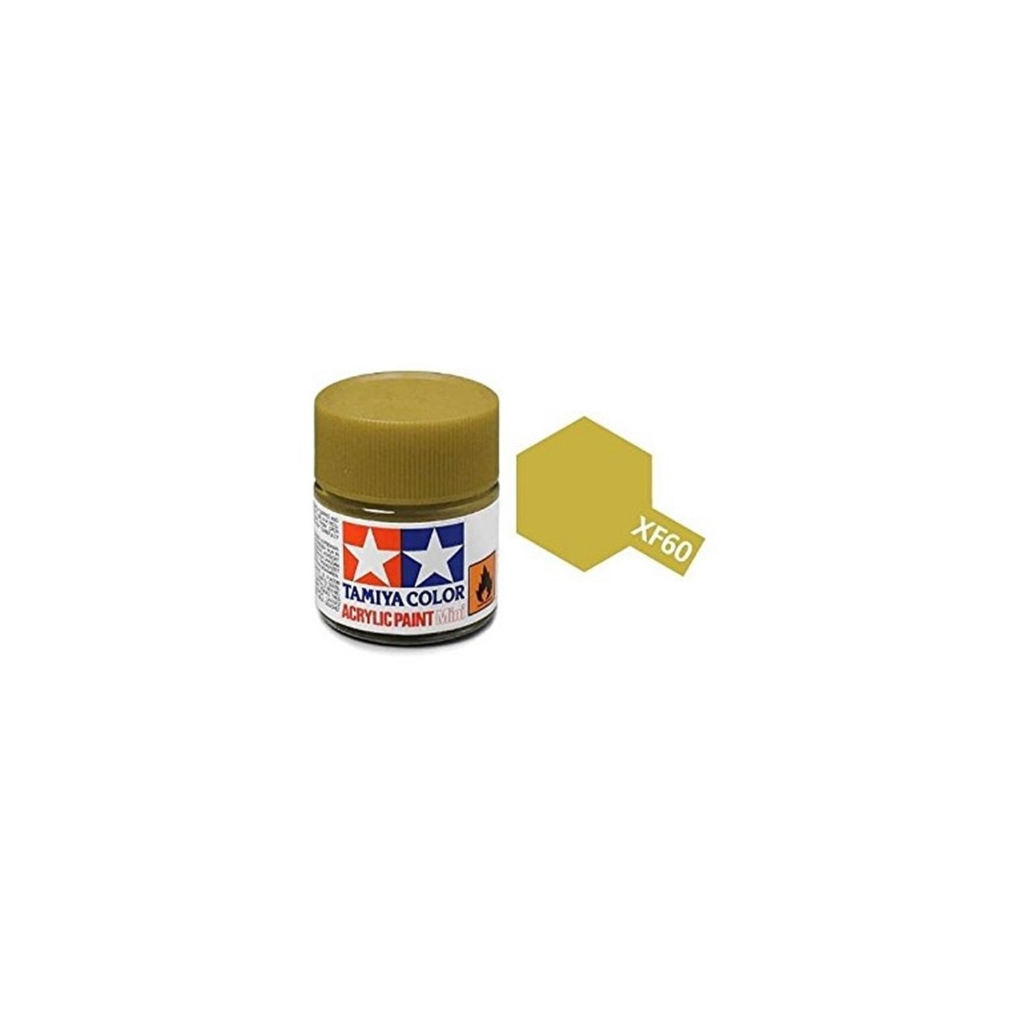 AMARILLO OSCURO MATE XF-60 TAMITA 81760