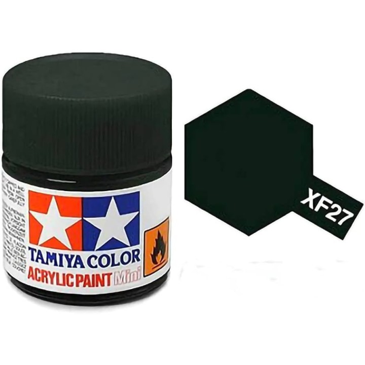 VERDE NEGRO MATE XF-27 TAMIYA 81727