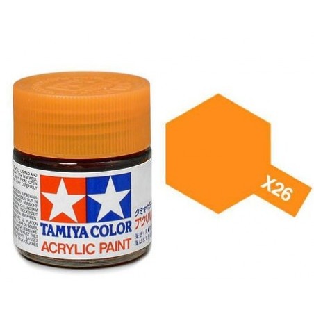 NARANJA TRANSLUCIDO X-26 TAMIYA 81526