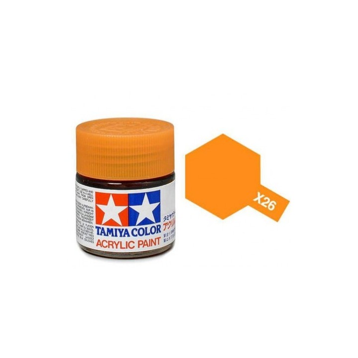 NARANJA TRANSLUCIDO X-26 TAMIYA 81526