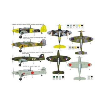 HEINKEL 112 B HUNGARY RS MODEL 1/72